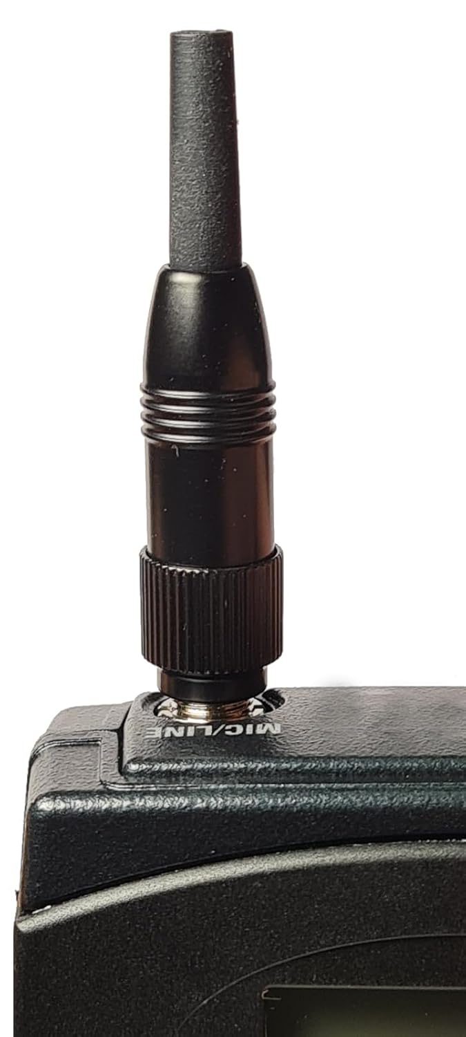 P Plus  3.5mm TRS Locking Connector XLR Male Golden 3Pin cables for Sennheiser G4/G3 & 2000 Series wireless, Sony, Azden, RODE RodeLink and many more(1.97FT)