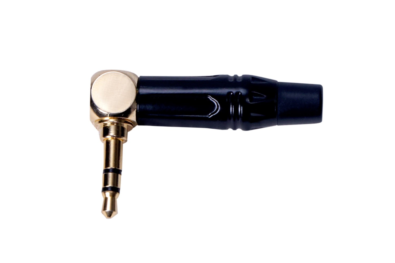 P Plus 3.5mm Right Angle Mono Plug Audio Jack Connector Adapter Headphone Plug