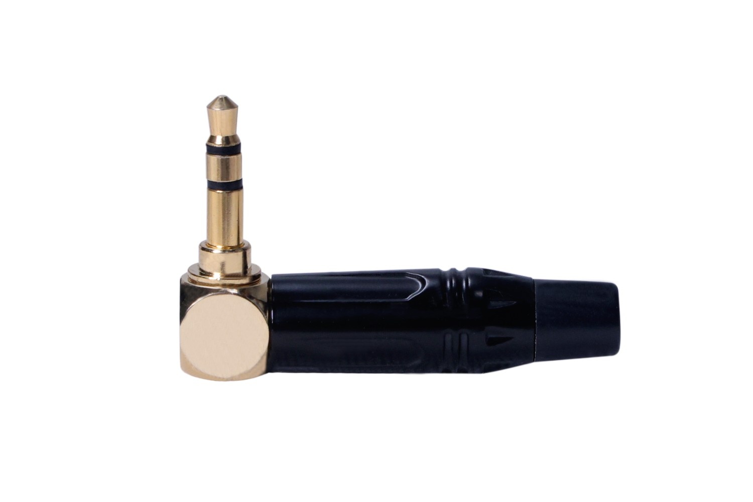 P Plus 3.5mm Right Angle Mono Plug Audio Jack Connector Adapter Headphone Plug
