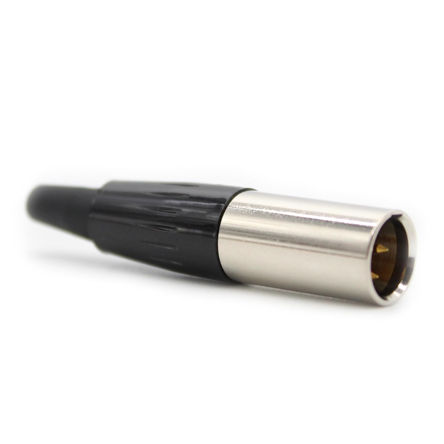 P Plus 3 Pin XLR Microphone Connector pin Pure Copper Nickel Plated Pins for High Conductivity microphone