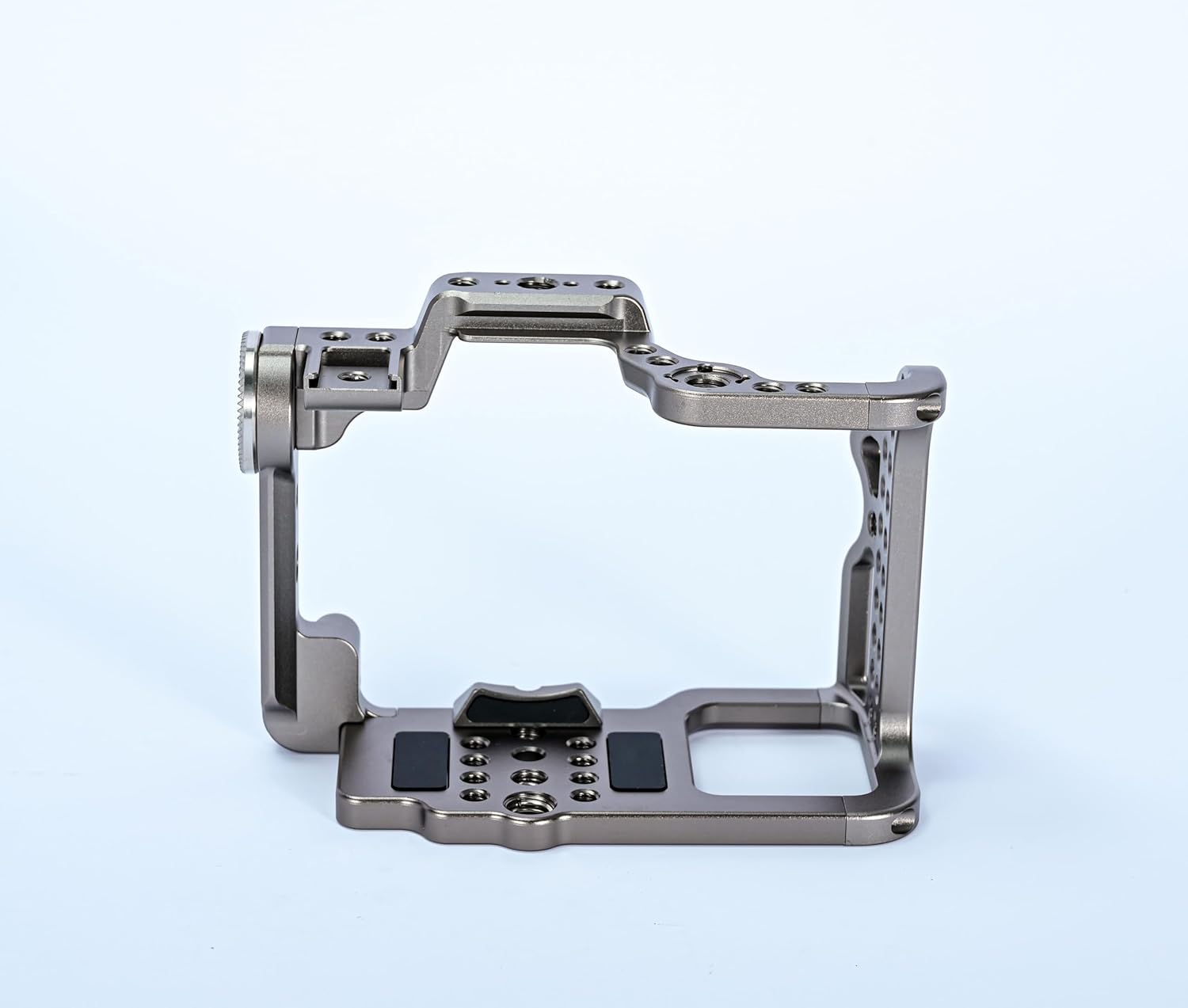 LanParte Camera Cage For Sony A7S3 With HDMI Holder And Connectng Cable. Without Handle., Black
